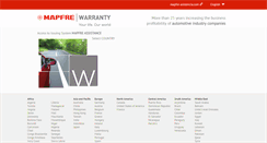 Desktop Screenshot of mapfrewarranty.com