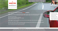 Desktop Screenshot of mapfrewarranty.ie